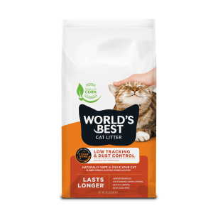 חול תירס אקולוגי לחתולים – World’s Best Cat Litter ללא עקבות – 6.35 ק"ג