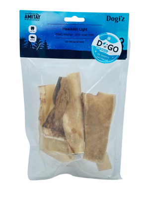 AMITAY (אמיתיי) Dogiz חטיף לעיסה טבעי קרקפת באפלו 100 גרם