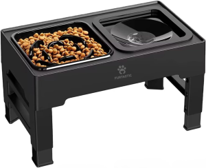 סטנד מודולרי כפול – מים Anti Spill והאכלה איטית | ELS PET