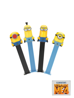 PEZ מניונים – מתקן סוכריות בטעמי לימון, דובדבן ותות - לאנשים!!!