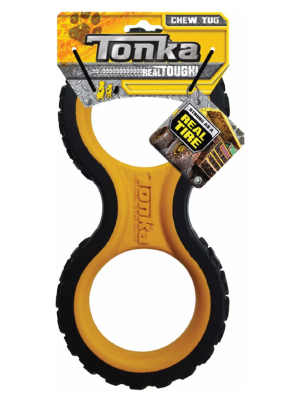 TONKA צעצוע משיכה מגומי עמיד במיוחד