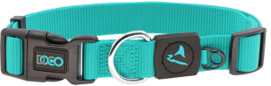 קולר ניילון תכלת לכלב – DOCO® Signature Nylon Collar