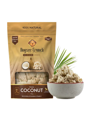 Dogsee Crunch חטיף קוקוס מיובש בהקפאה - 50 גרם