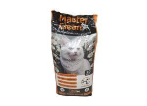 מאסטר קלין חול מתגבש עם פחם פעיל 20 ליטר - Master Clean