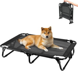 מיטה מוגבהת ומתקפלת - טרמפולינה