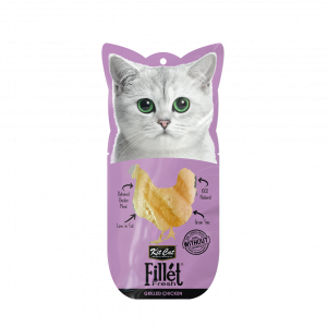 פילה עוף צלוי לחתול Kit Cat Fillet Fresh – חטיף טבעי 30 גרם