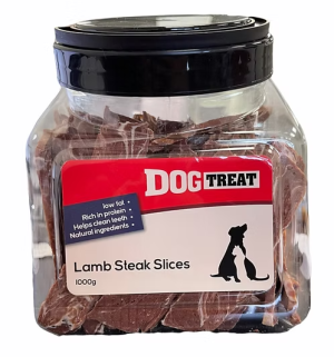 ג'רקי סטייק כבש – מארז חיסכון (1 ק"ג) – Super Pets