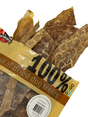 קרניבור חטיף טבעי - נתחי חזה ברווז 80 גרם - CARNIVORE