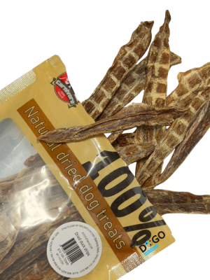 קרניבור חטיף טבעי - רצועות חזה ברווז 100 גרם - CARNIVORE