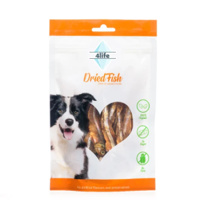 4life פור לייף | חטיף טבעי - דגים שלמים מיובשים בהקפאה | 70 גרם