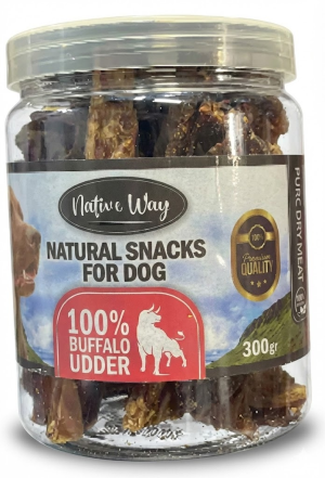 NATIVE WAY חטיף לעיסה טבעי - עטיני באפלו 300 גרם