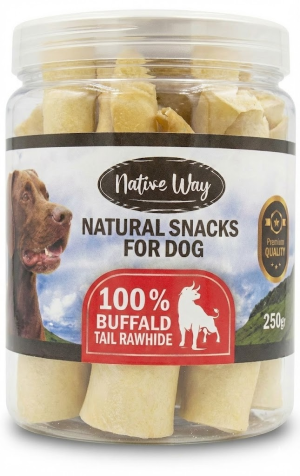 NATIVE WAY חטיף לעיסה טבעי - זנב באפלו 250 גרם