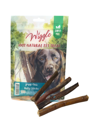 WIGGLE (וויגל) חטיף לעיסה טבעי - בוליסטיק באפלו 60 גרם