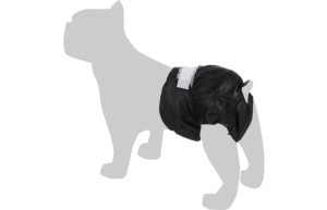 FLAMINGO (פלמינגו) חיתול ייחום Dipy שחור 12 יחידות