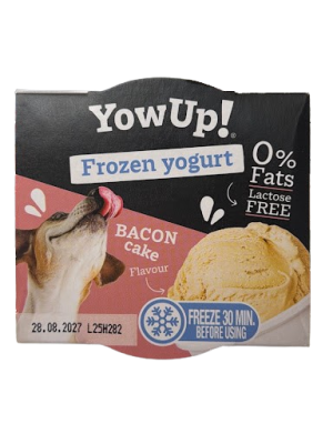 YOWUP! (יוואפ) חטיף פינוק פרוזן יוגורט עוגת בייקון – 110 גרם